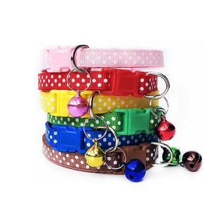 Nylon with Bell Pet Collar (adjustable)