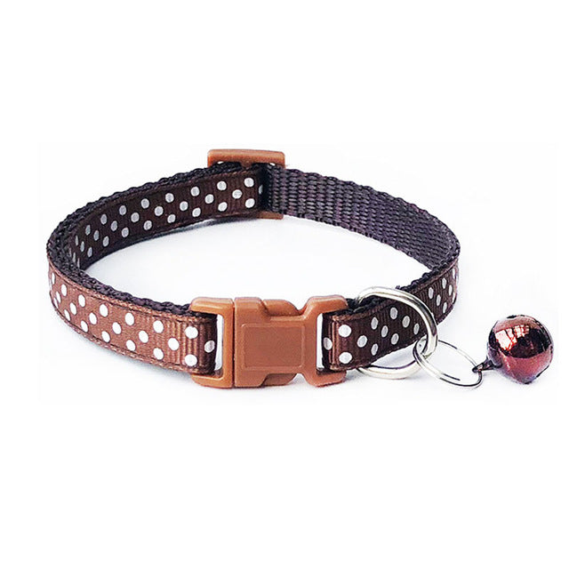 Nylon with Bell Pet Collar (adjustable)