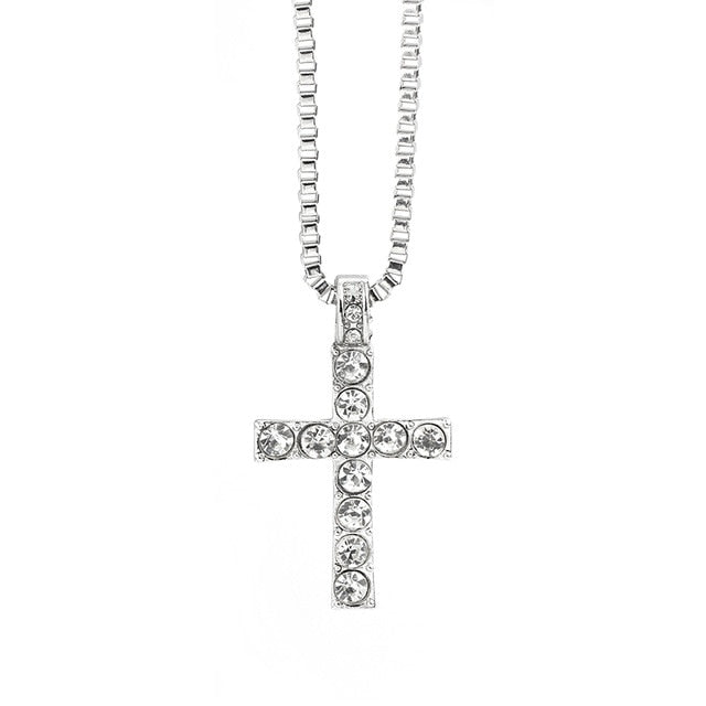 Gold Color Cross Pendant Necklace