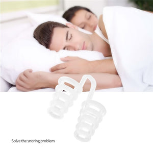 Mini Silicone Anti Snoring Device (4Pcs/set )