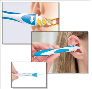 Rotating  Ear Cleaner with Soft Spiral