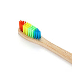 Wooden Handle With Soft Hair Rainbow Toothbrush